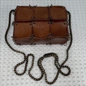 FREE PEOPLE PIECE BY PIECE LEATHER CROSSBODY BAG FTL-03-114